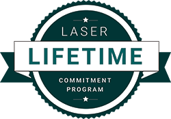 Laser Life Time Commitment Program Logo